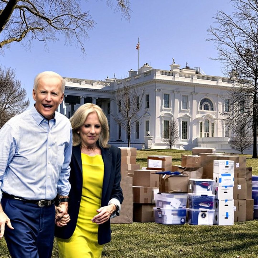 Los Biden y su mudanza exprés a la Casa Blanca: solo tienen cinco horas para ocupar su hogar