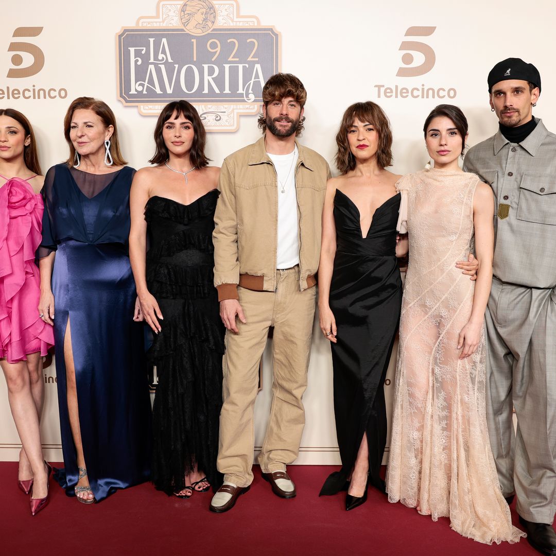 Entramos en exclusiva en el estreno de 'La Favorita 1922' y hablamos con los actores protagonistas