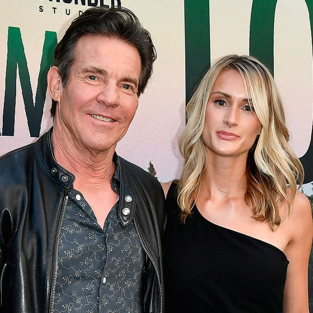 La inusual aparición de Dennis Quaid con su mujer, Laura Savoie, 39 años menor que él