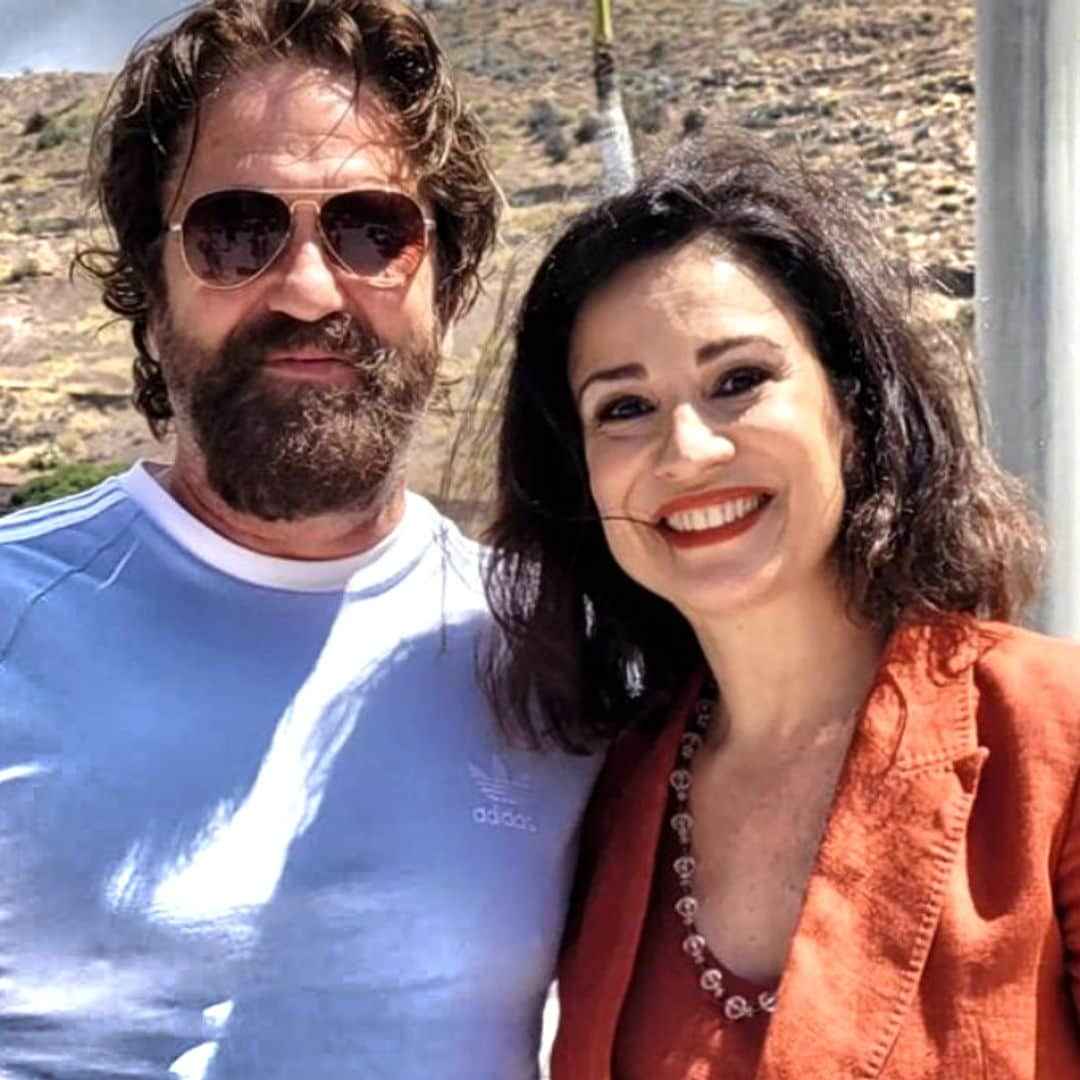 El curioso encuentro entre Silvia Jato y Gerard Butler: te contamos qué hace el actor en Tenerife