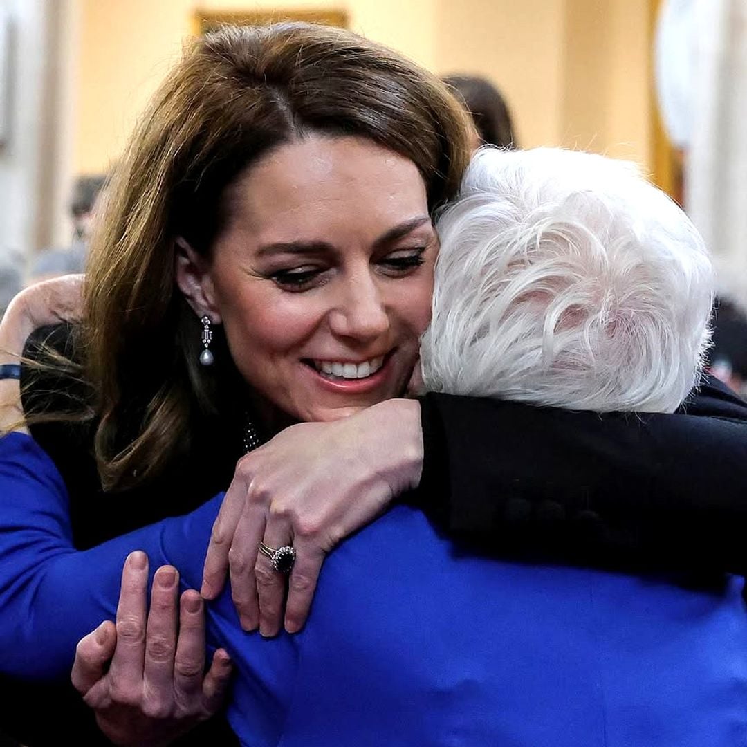 El emocionante encuentro de Kate Middleton y el príncipe Guillermo con supervivientes del Holocausto