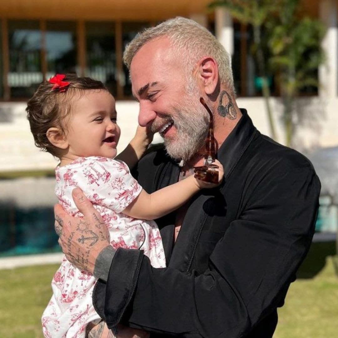 Gianluca Vacchi y su hija Blu Jerusalema enternecen las redes con su momento más divertido