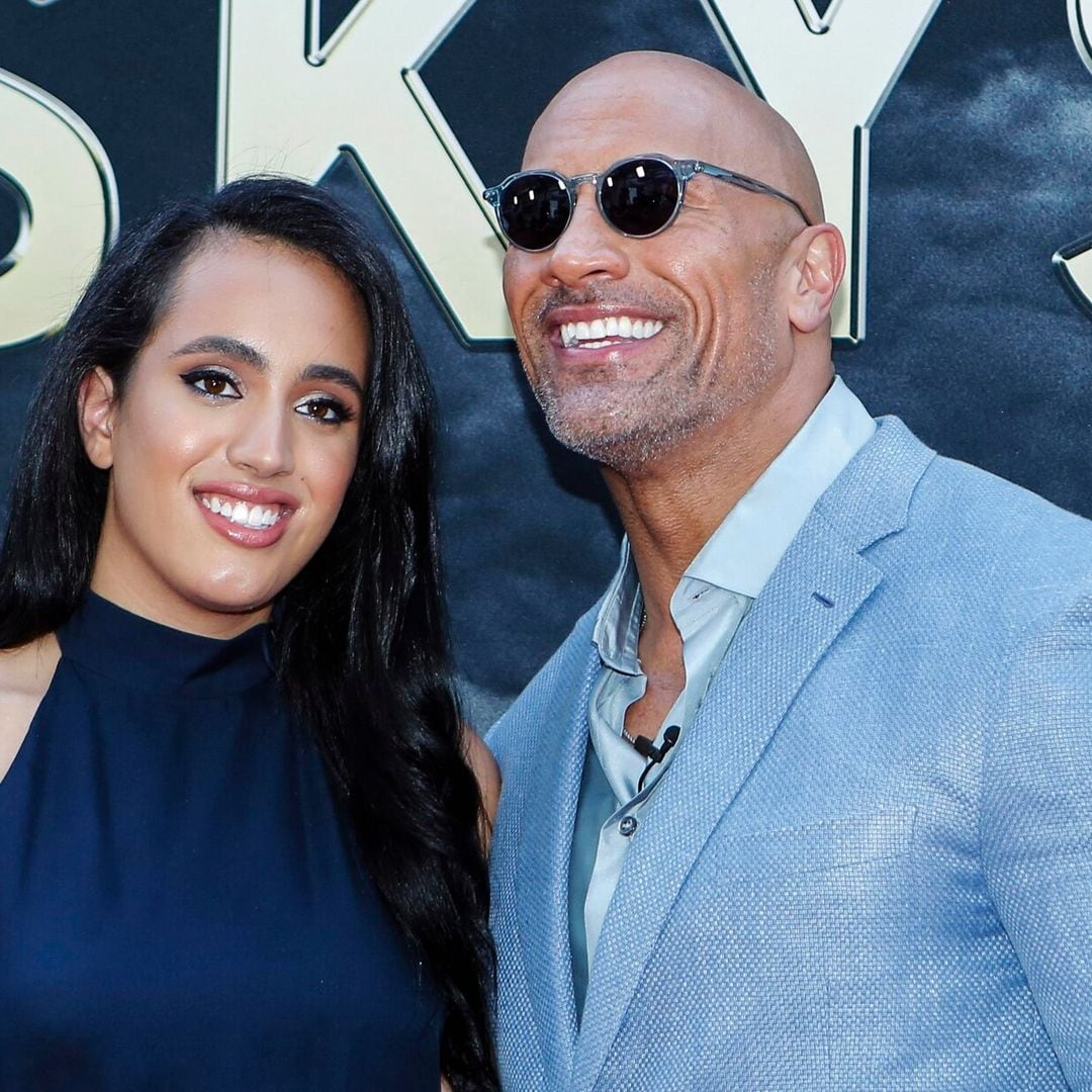 Dwayne Johnson, The Rock, orgulloso porque su hija seguirá sus pasos en la lucha libre