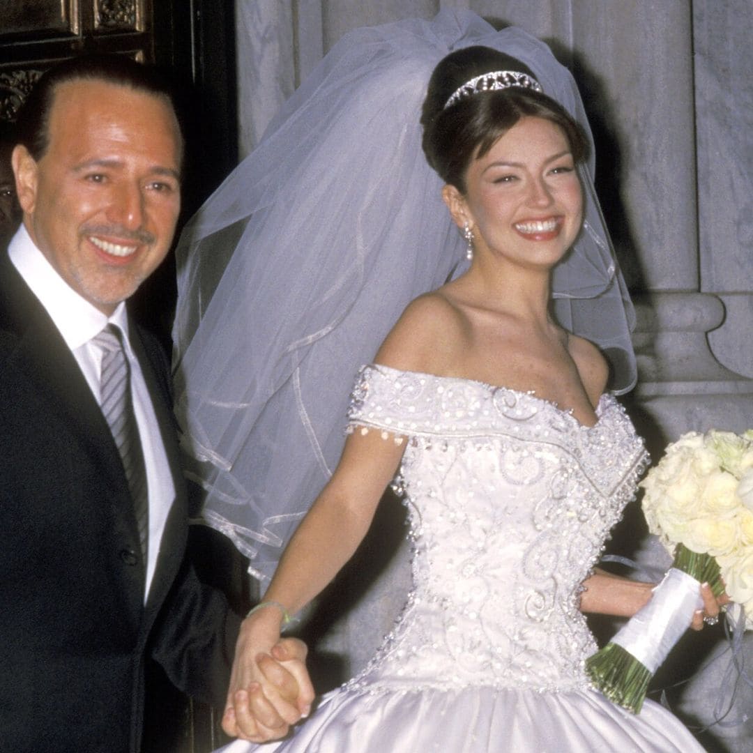 Thalía y Tommy Mottola celebran 21 años de casados