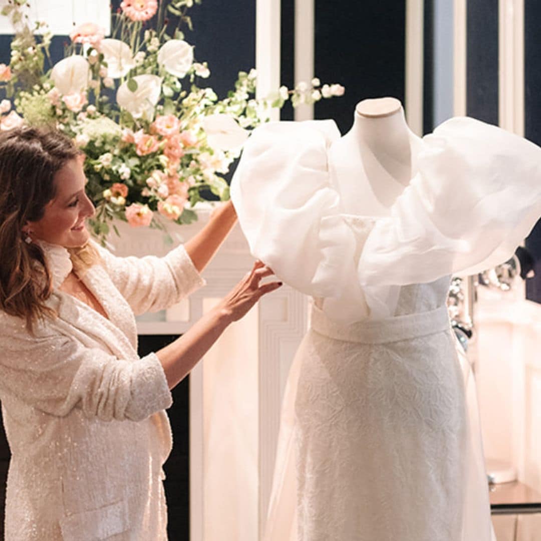 Los vestidos de novia llenos de romanticismo de Lorena Merino, la diseñadora que triunfa de norte a sur