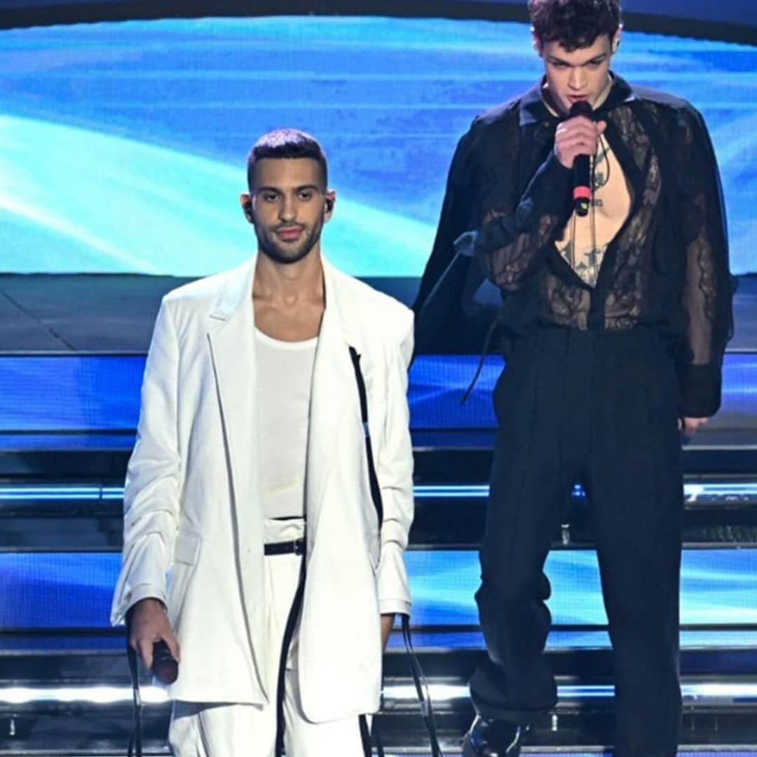 Un debutante y un veterano eurovisivo, ¿quiénes son Mahmood y Blanco, los ganadores del Festival de San Remo 2022?