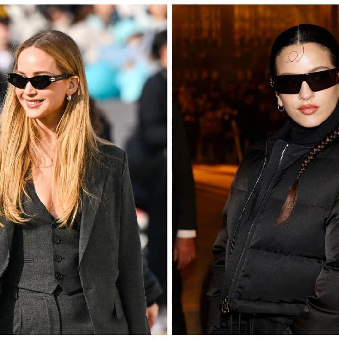 Jennifer Lawrence y Rosalía en el ‘front row’ de Dior durante la Semana de la Moda en París