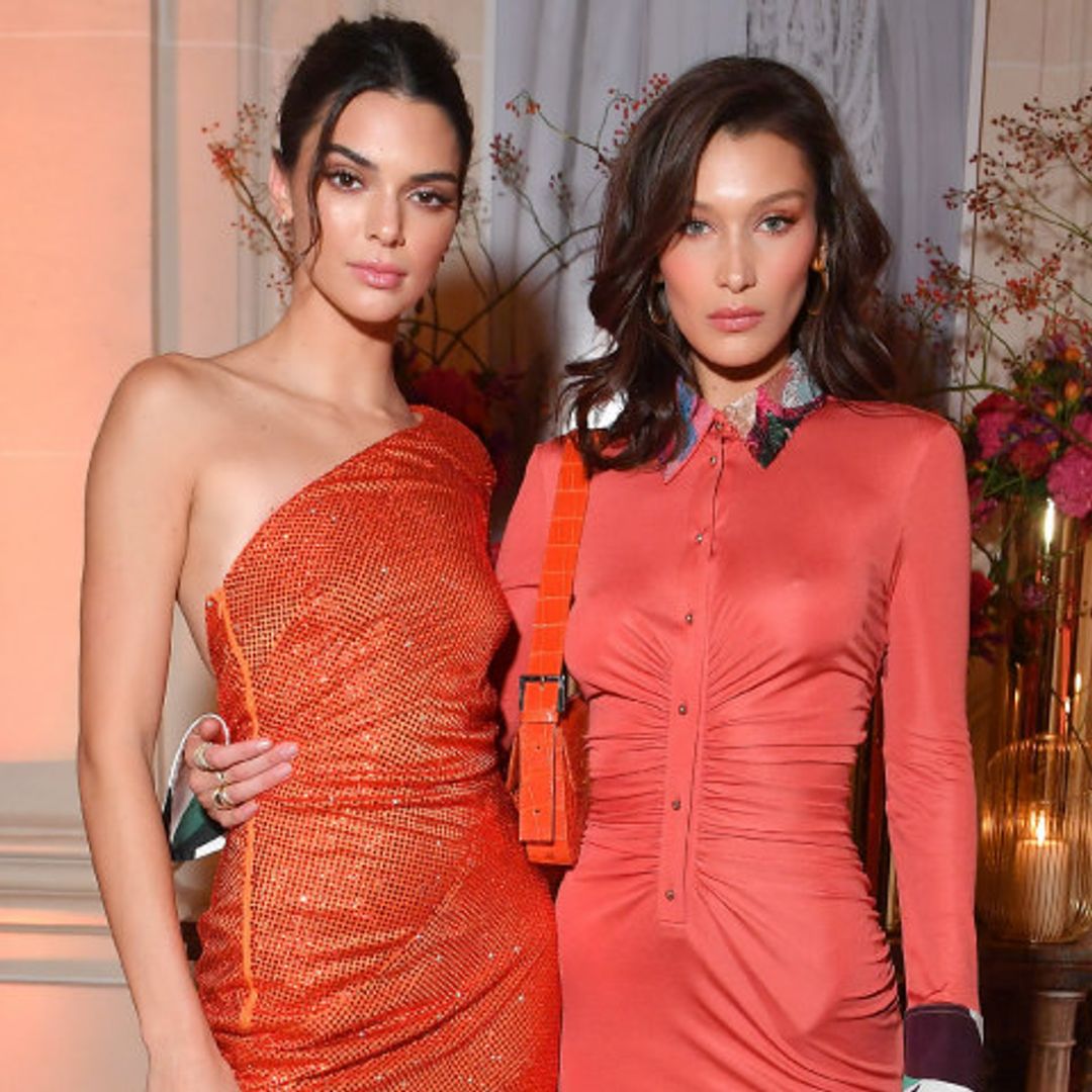 Lo dicen Kendall Jenner y Bella Hadid: el naranja es el nuevo rojo