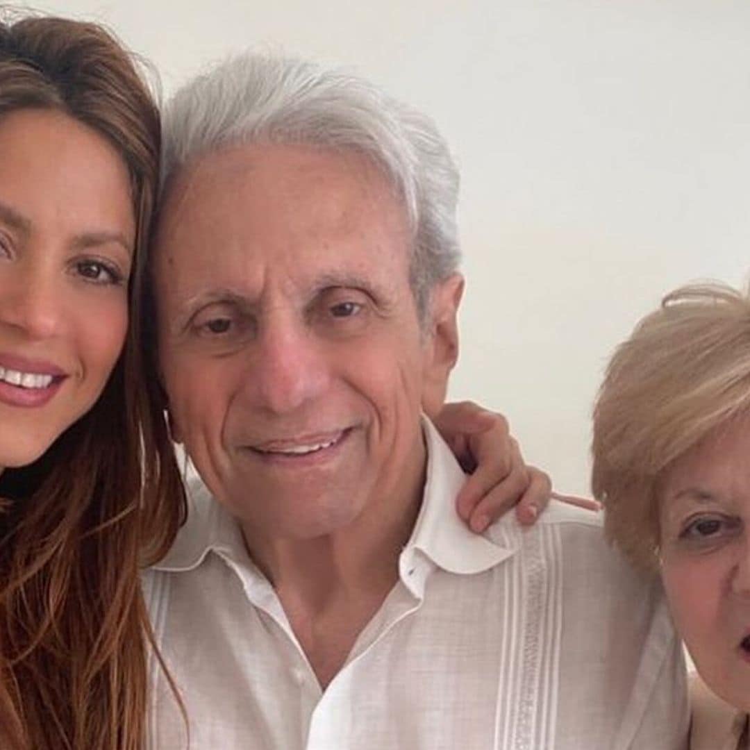 El emotivo mensaje de Shakira a su papá por sus 90 años