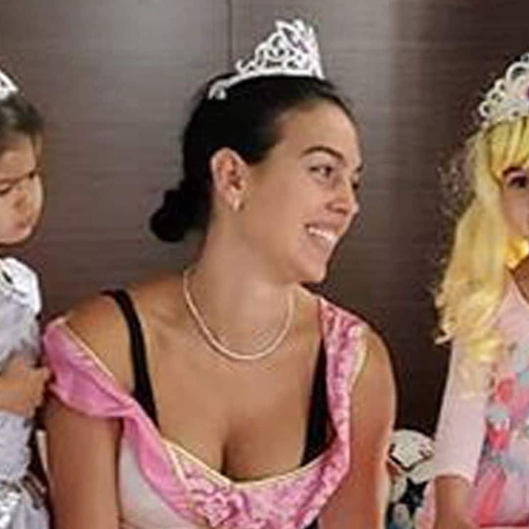 Georgina Rodríguez, una princesa más en la fiesta de disfraces familiar