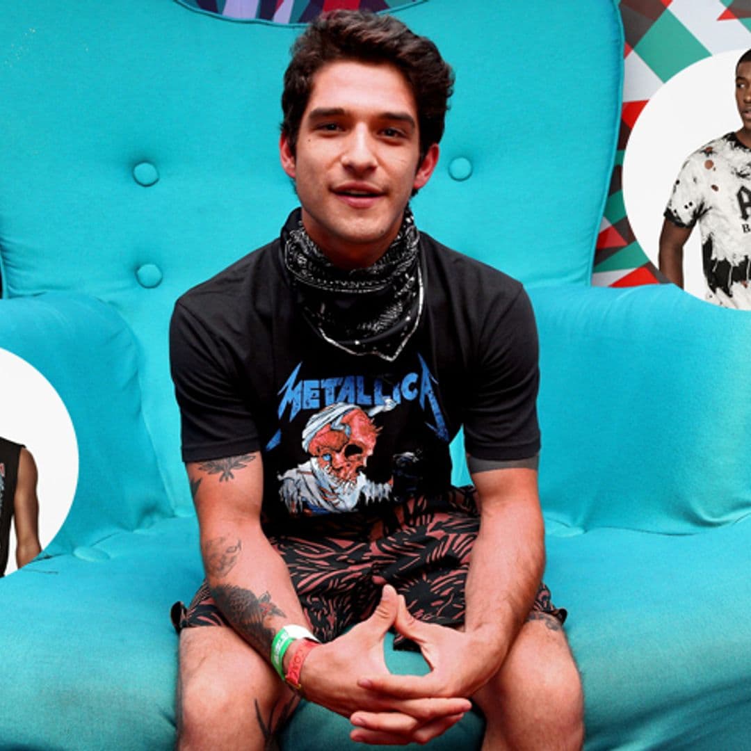 Súmate a la moda 'rock-band' como Tyler Posey con estas camisetas de Zara