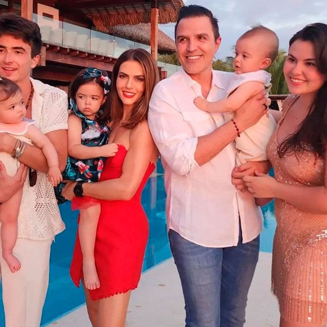 Claudia Álvarez presume su escapada con Bárbara Mori, los hijos de Billy y toda la familia Rovzar