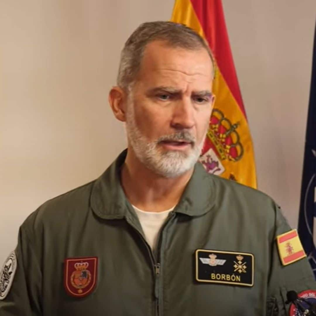 Felipe VI comparece ante la tragedia provocada por el temporal en nuestro país