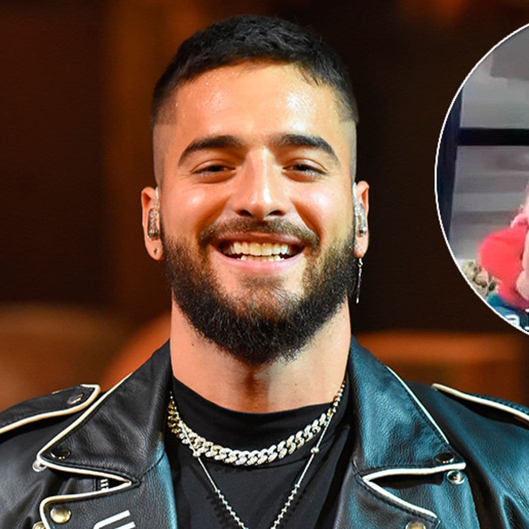 Maluma se ‘entrena’ para ser papá y muestra su faceta más tierna