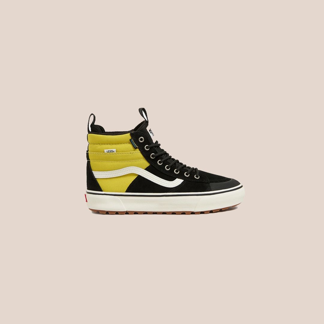 Vans MTE Sk8-Hi impermeables negras y amarillas