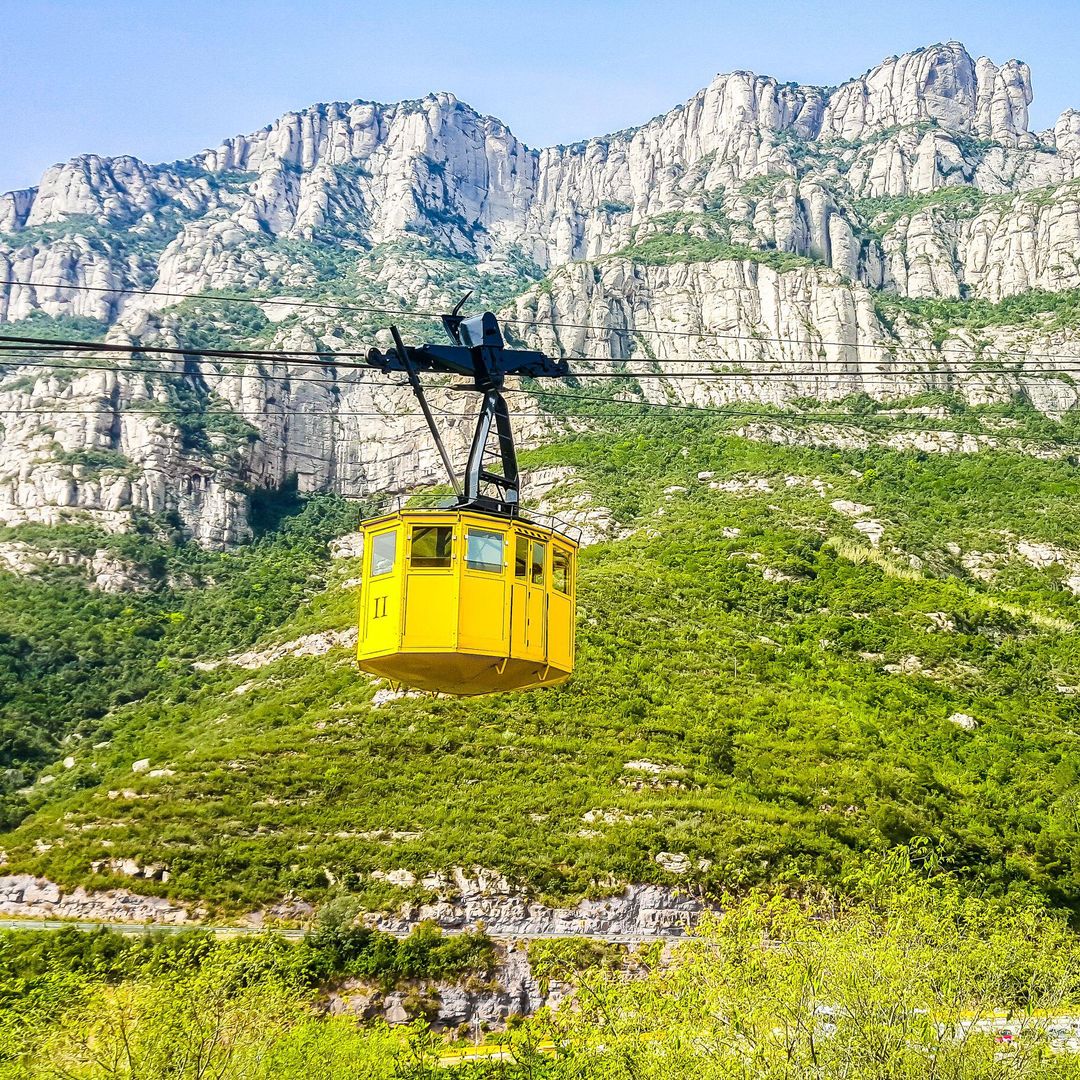 Cable car del monasterio de Montserrat, Barcelona