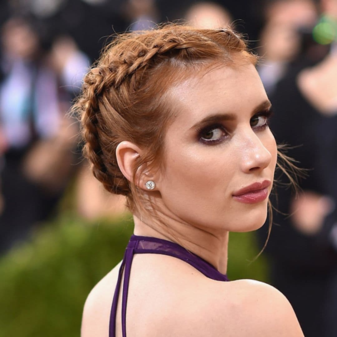 ¡No sin mi peinado! Tres 'looks' con trenzas de Emma Roberts para mujeres exigentes