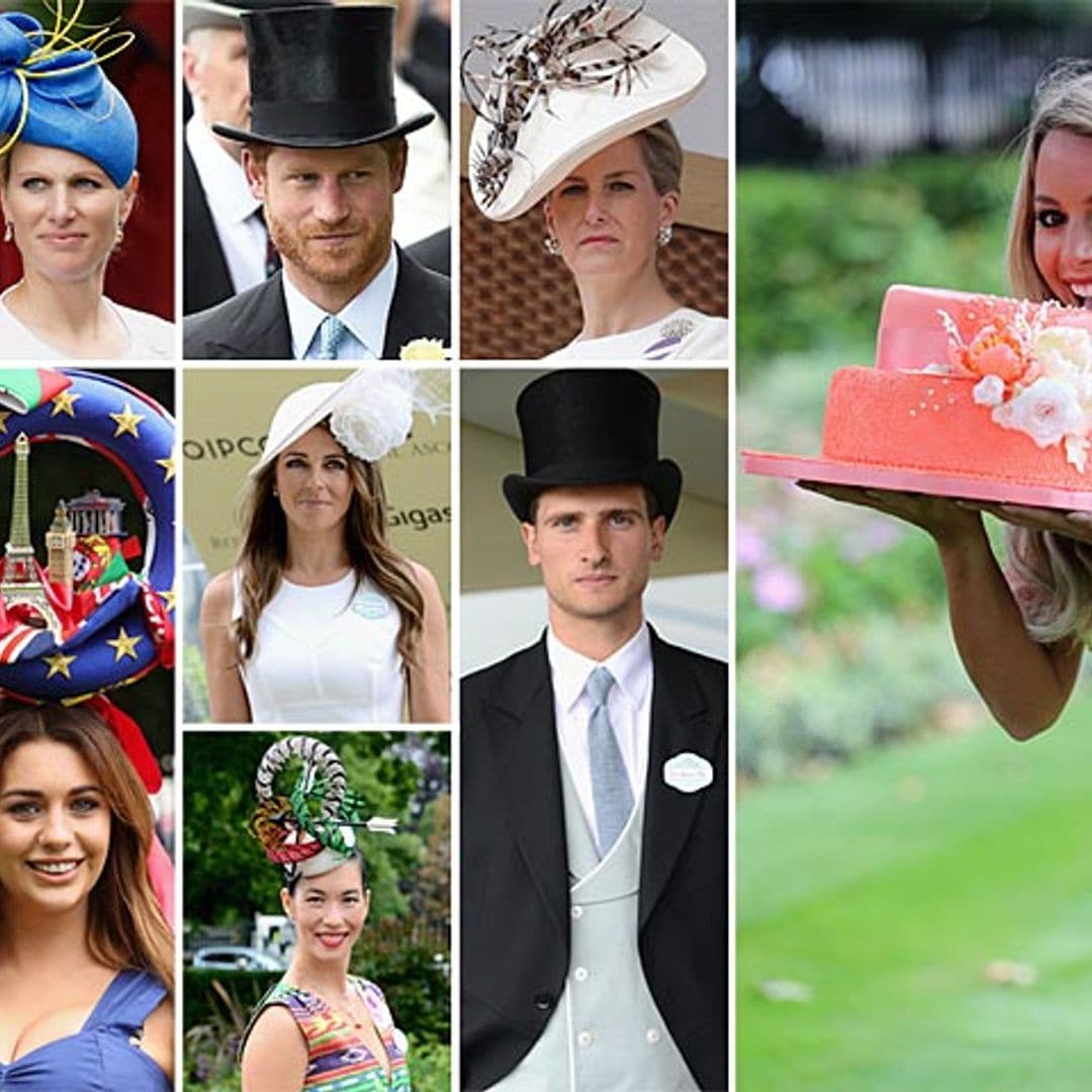 Sombreros, tocados... ¡comienza Ascot 2016!: foto a foto, los mejores (y los más 'alocados') diseños