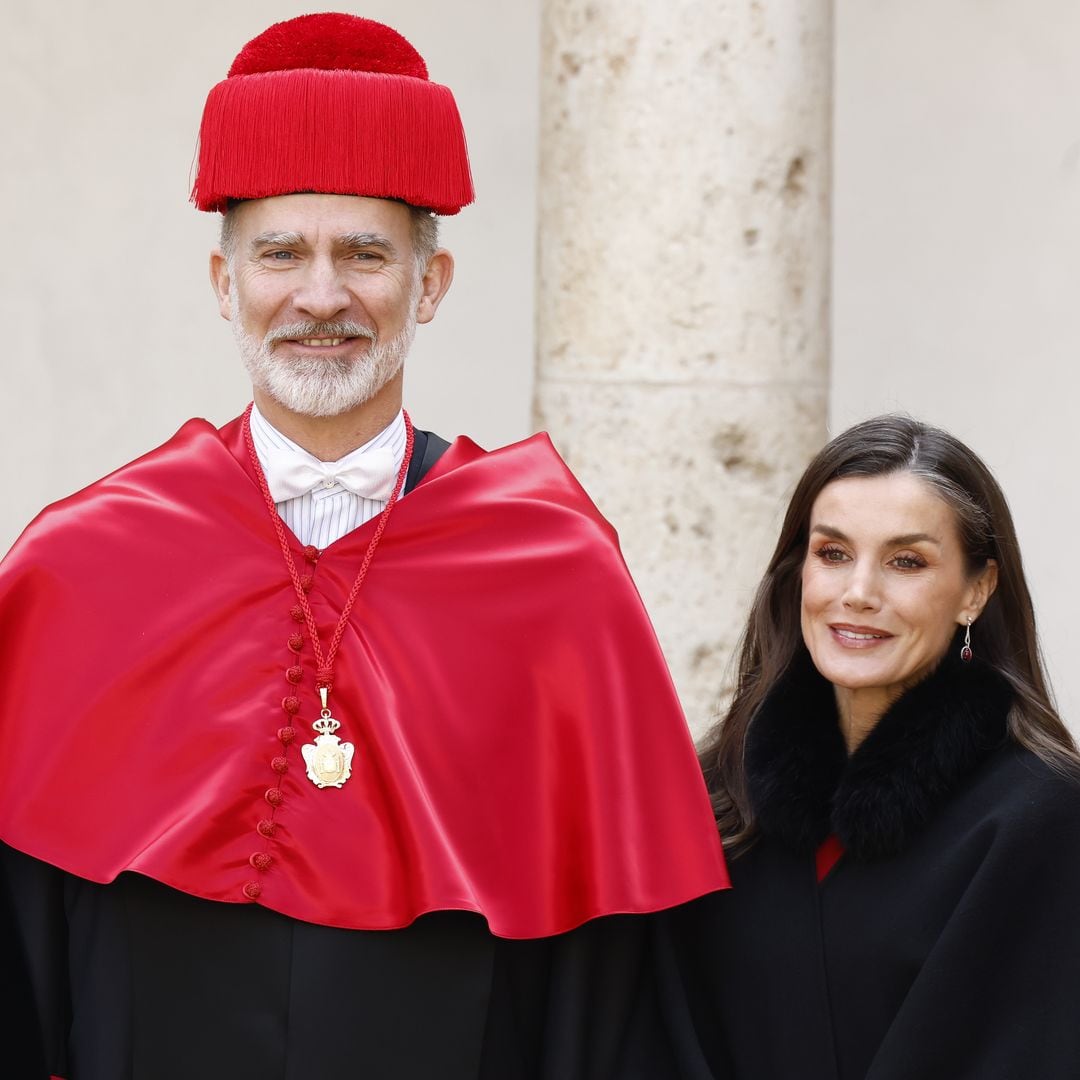 El orgullo de la reina Letizia en la investidura como doctor honoris causa del rey Felipe en la Universidad de Alcalá