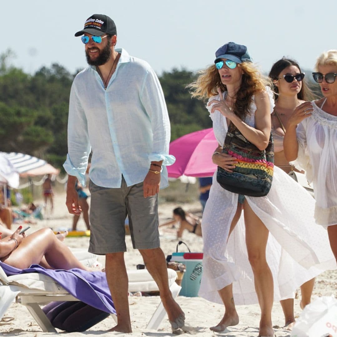 Borja Thyssen y Blanca Cuesta, jornada marinera en Formentera