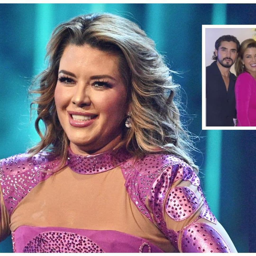 Por primera vez, Alicia Machado posa con su hija y Christian Estrada