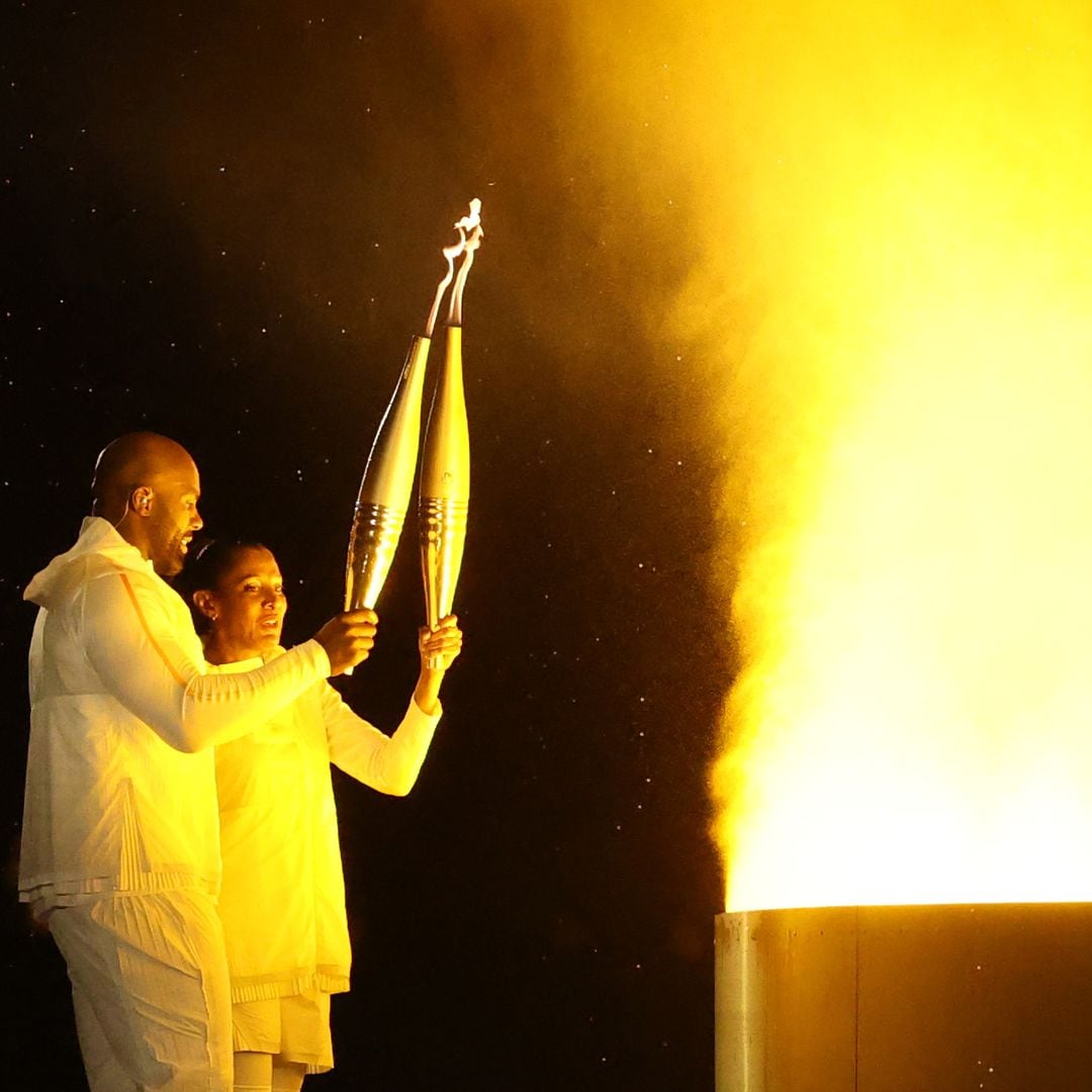 ¿Quiénes fueron los encargados de encender el pebetero en París 2024?