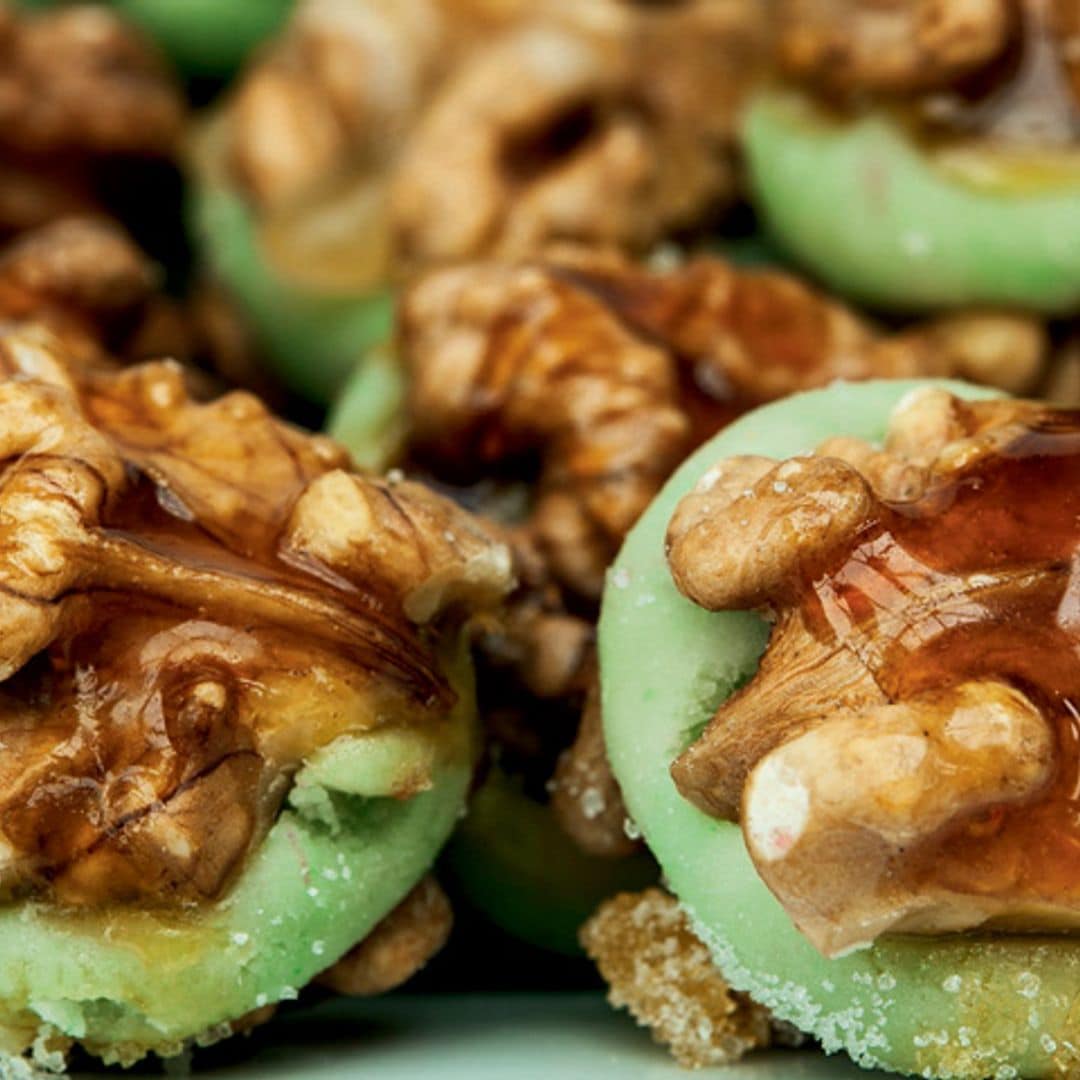 Pastitas de pistachos y nueces