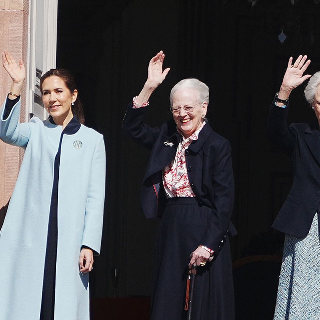 Federico y Mary de Dinamarca reaparecen juntos en el cumpleaños de la reina Margarita en un día triste para Copenhague