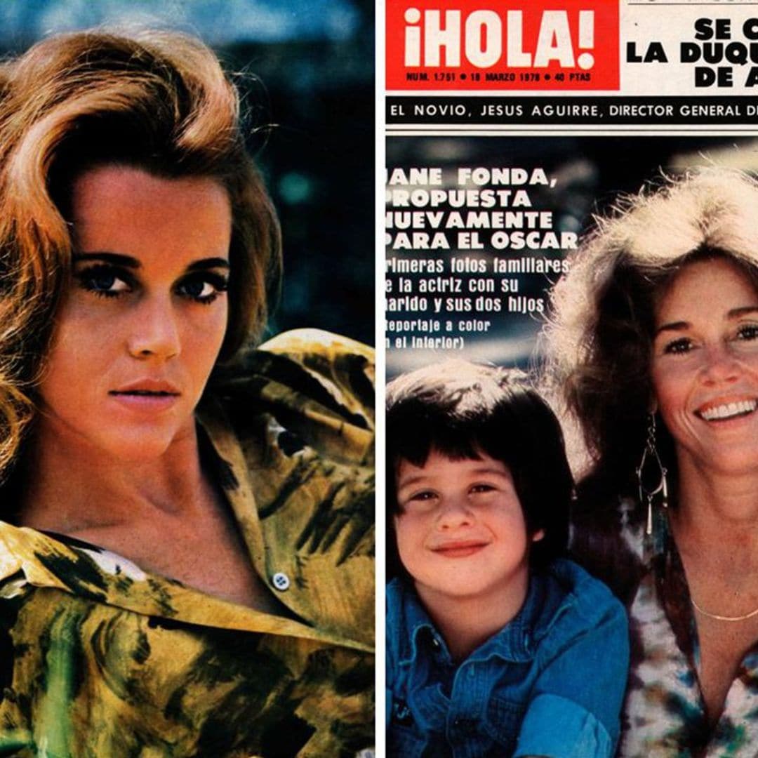 Los amores de película de Jane Fonda: así habló con ¡HOLA! de sus tres divorcios