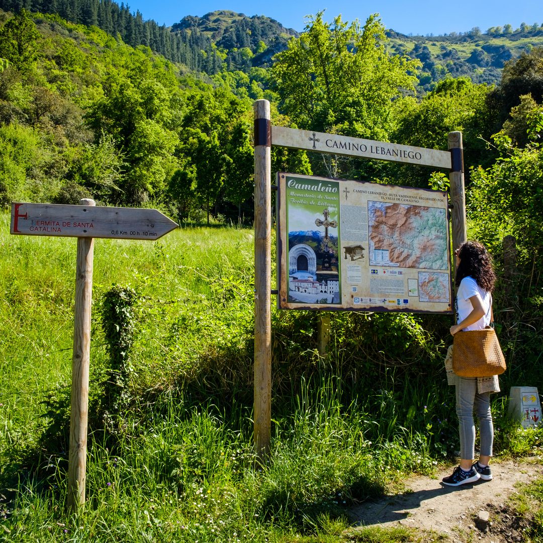 Camino Lebaniego, valle de Liébana, Cantabria