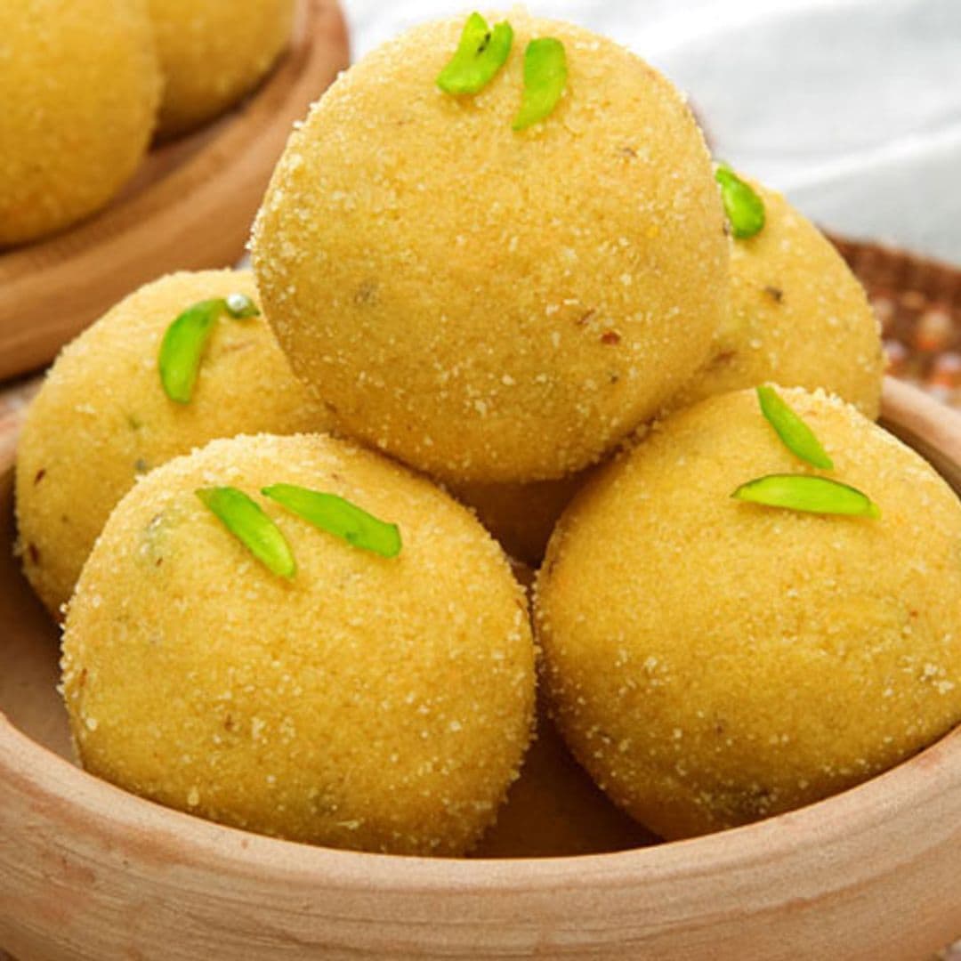 'Besan ladoo'