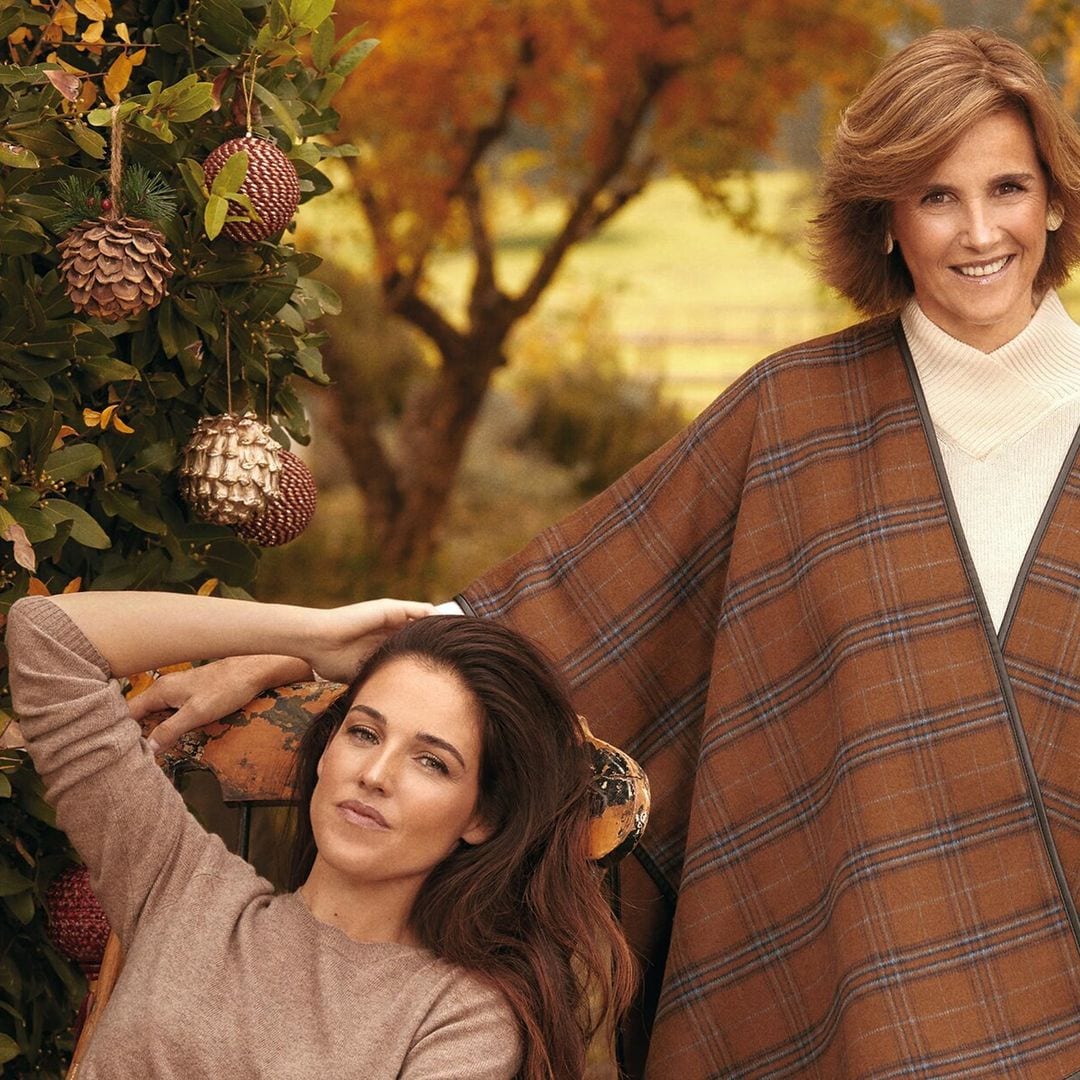 En ¡HOLA!: Blanca Entrecanales y su hija, Marta de la Rica, Navidad en la granja: estilo y sostenibilidad