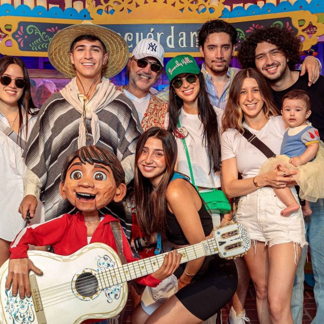 Tras su éxito en Las Vegas, Alejandro Fernández celebró en familia en el lugar más feliz del mundo