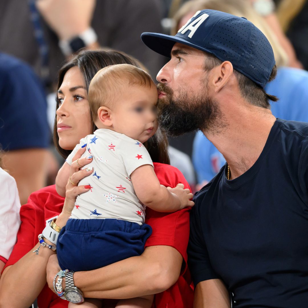 La pasión por los JJ. OO. se transmite de padres a hijos: de Michael Phelps con su bebé a la euforia de Natalie Portman con su niña