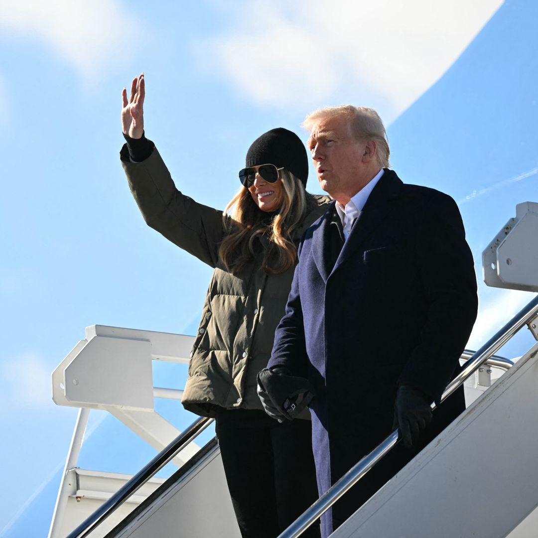 Los elegantes looks de Melania en su primer viaje como primera dama