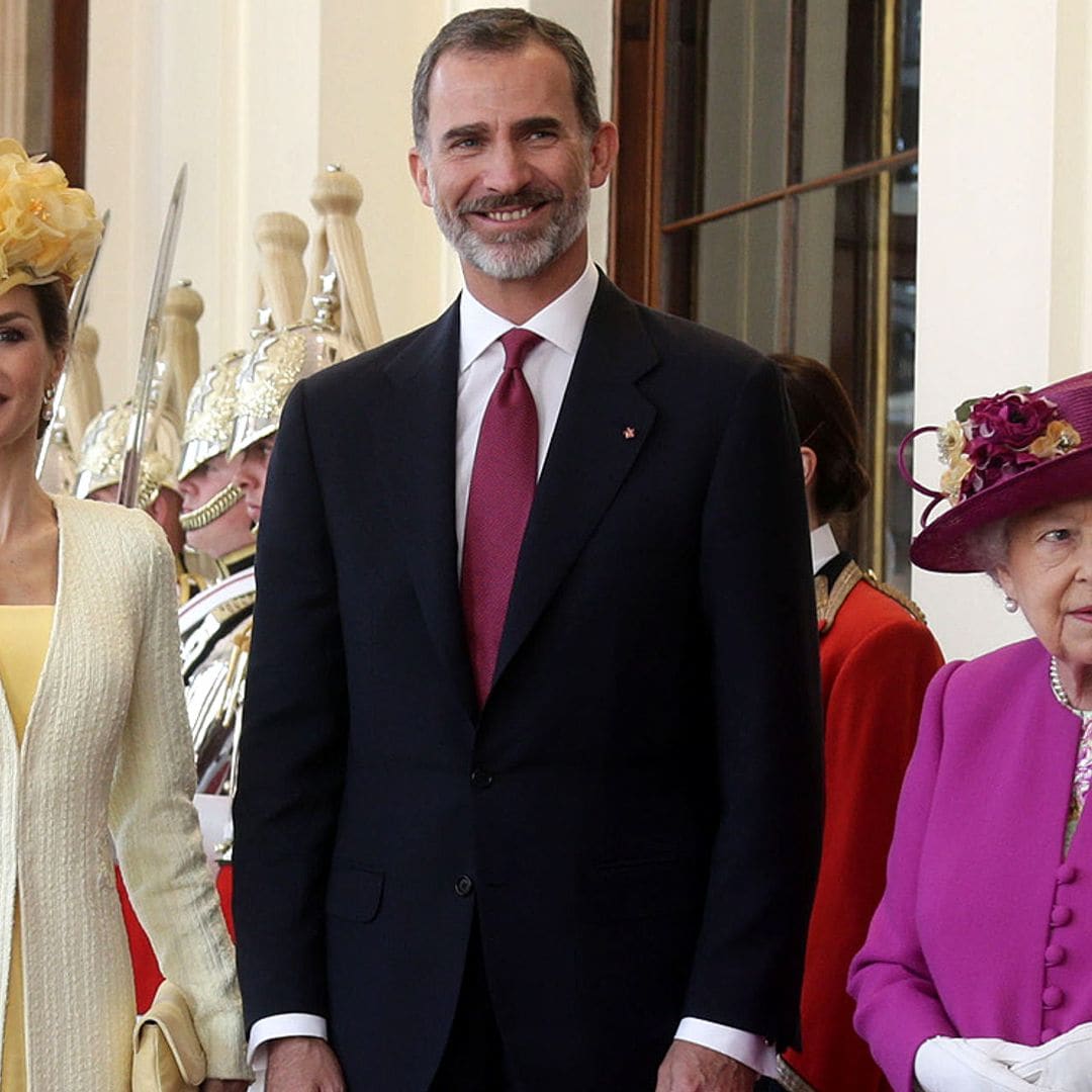 ¡Confirmado! Isabel II investirá a Felipe VI caballero de la Jarretera con la presencia de la reina Letizia