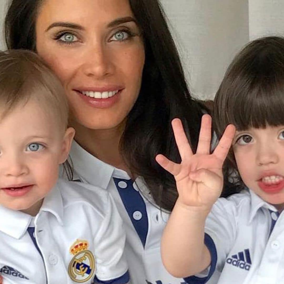 ¡Qué cambio! Los peinados más 'rockeros' de los hijos de Pilar Rubio y Sergio Ramos