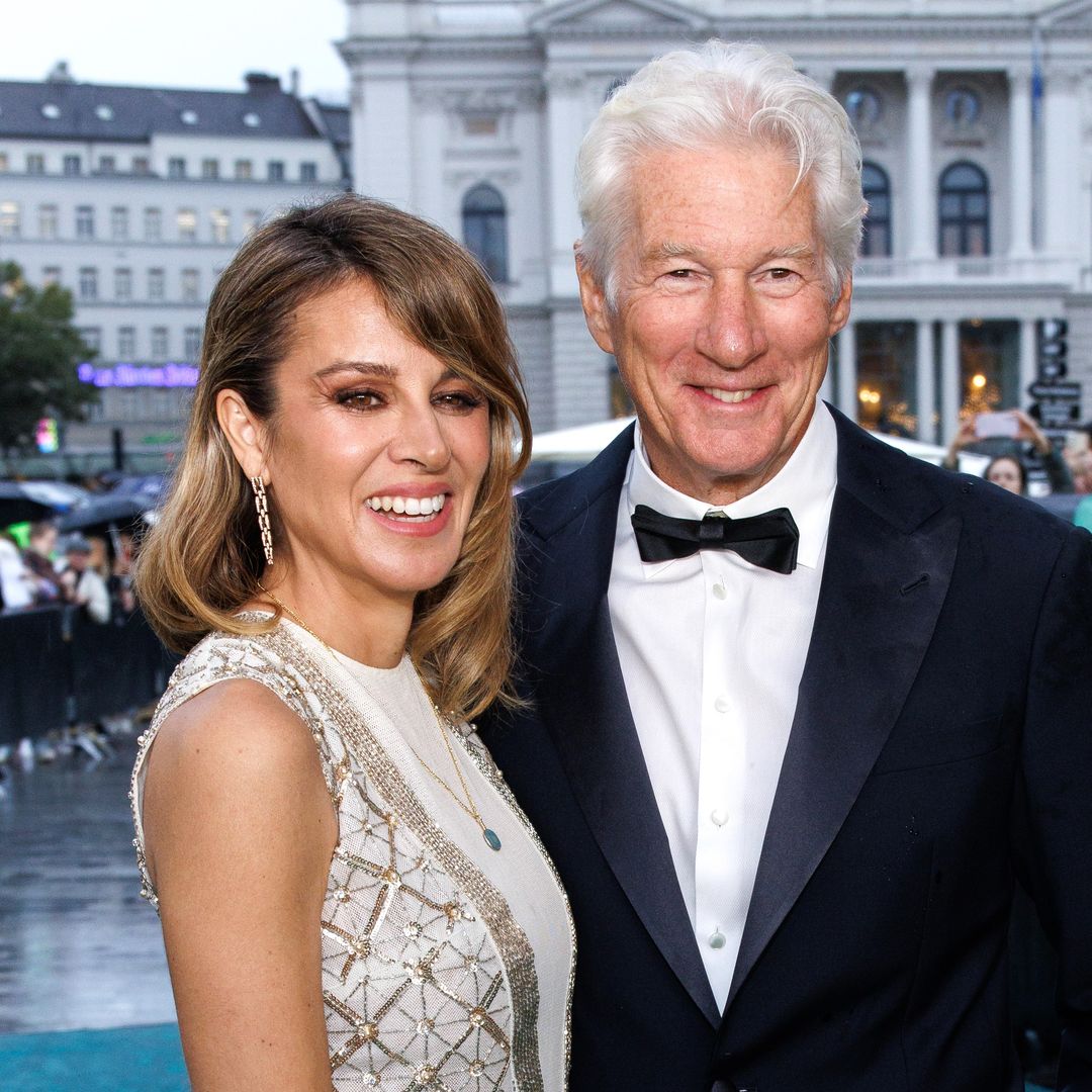 Richard y Alejandra Gere en el Festival de Cine de Zúrich el 8 de octubre de 2024