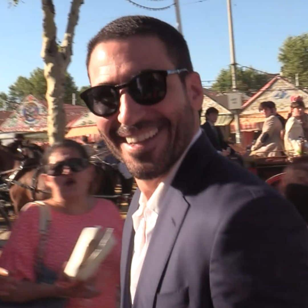 El divertido baile con anécdota incluida de Paz Padilla y Miguel Ángel Silvestre en la Feria de Abril