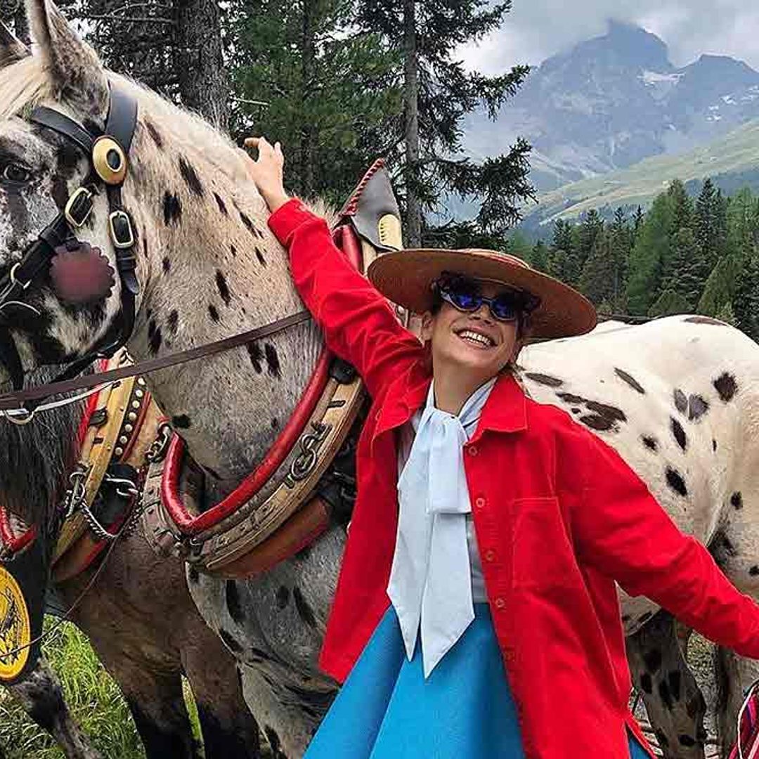 Cósima Ramírez 'agathiza' un boda de la jet set en St. Moritz