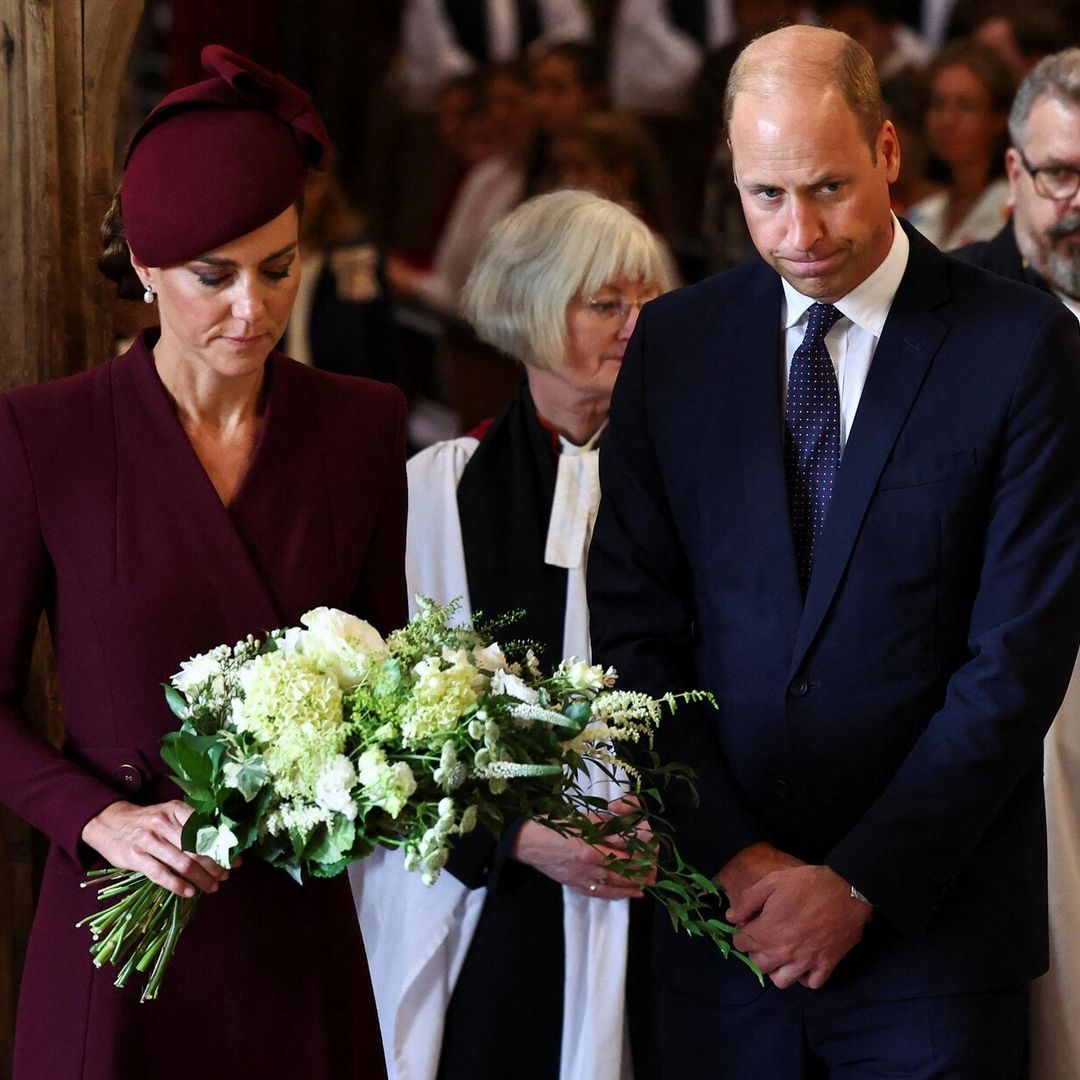 El príncipe William y Kate Middleton honran la memoria de la Reina Isabel a un año de su fallecimiento