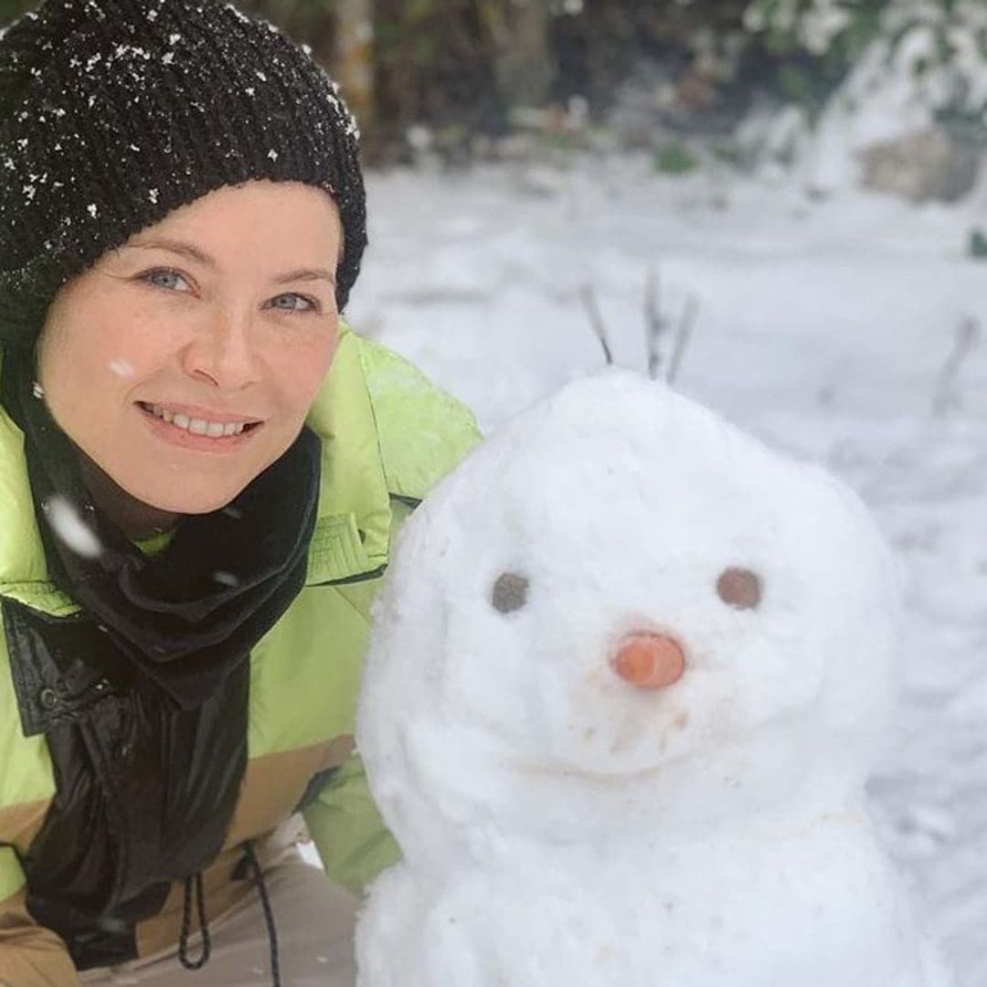 No todo fue tan bonito: Soraya muestra la otra cara de la nevada