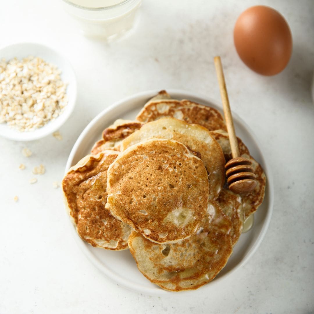 Ideas de desayuno: ¿has probado los 'Pancakes' de avena?