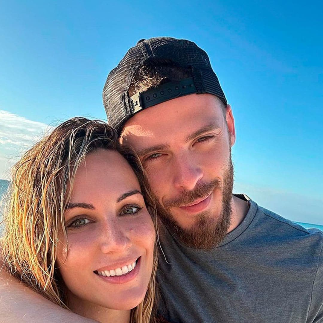 Las idílicas vacaciones de Edurne en el 'paraíso' con David de Gea cantándole su amor en un romántico vídeo