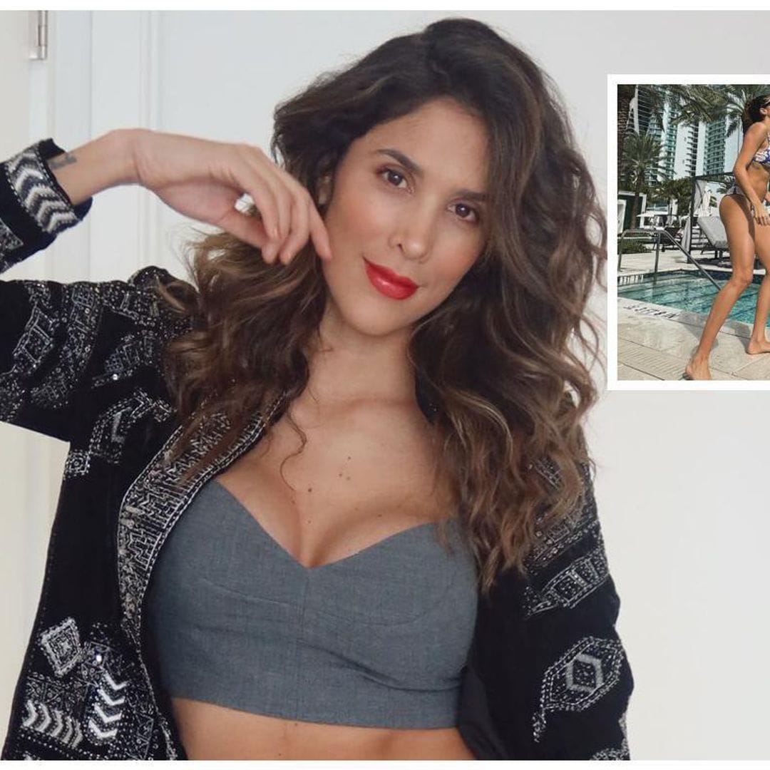 En bikini, Daniela Ospina muestra su cuerpazo a dos meses de haber dado a luz