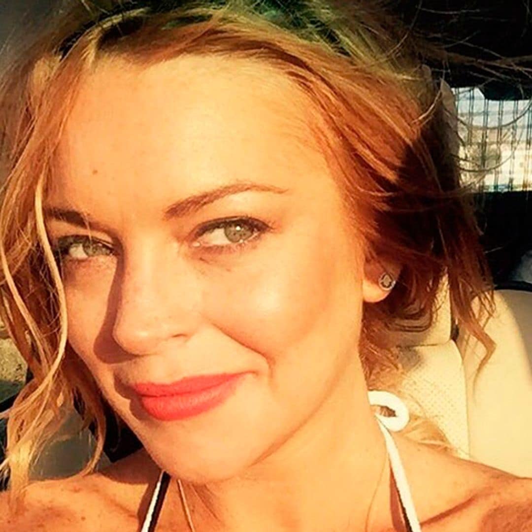 Lindsay Lohan recupera su inolvidable melena de 'Tú a Londres y yo a California'