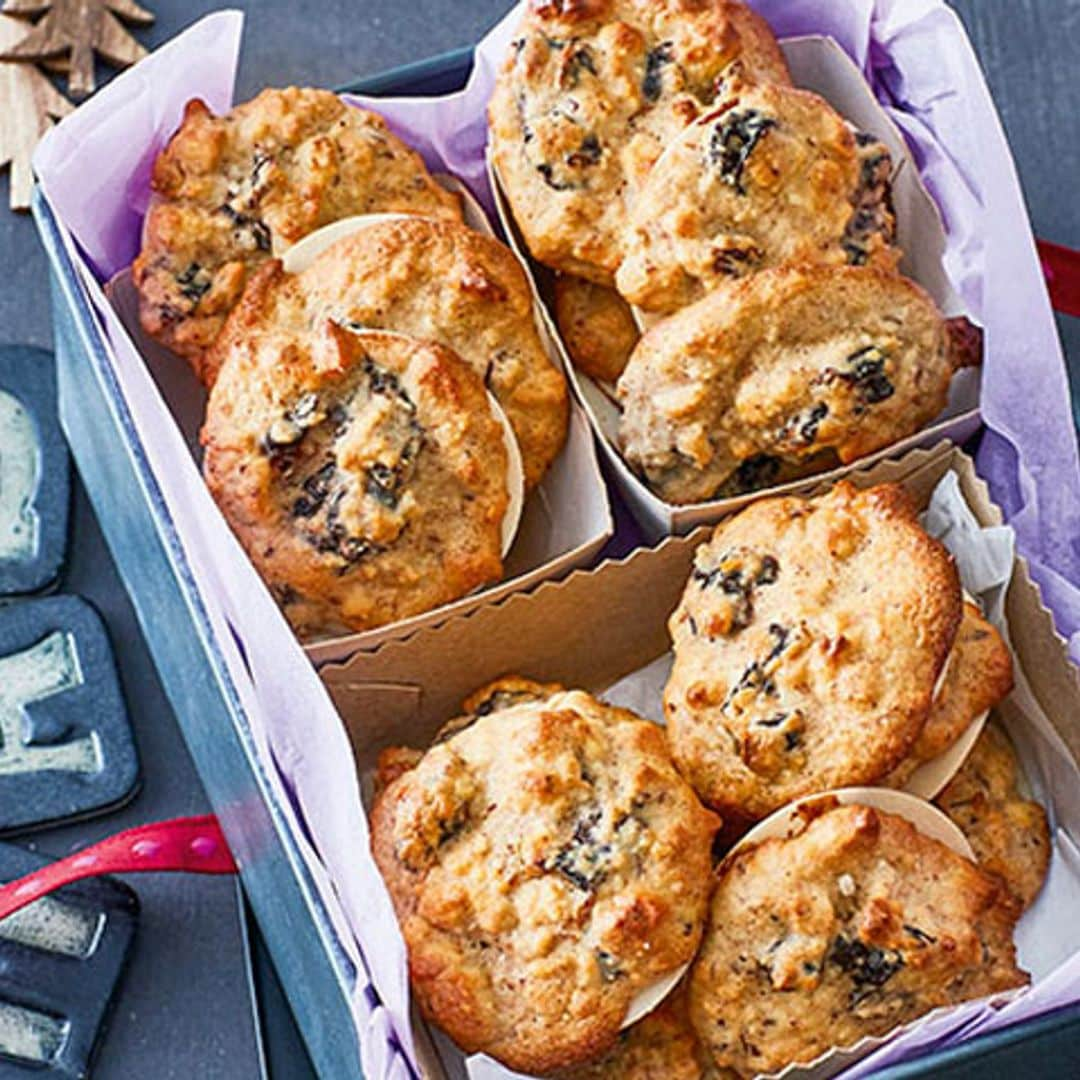 Galletas de avena y arándanos