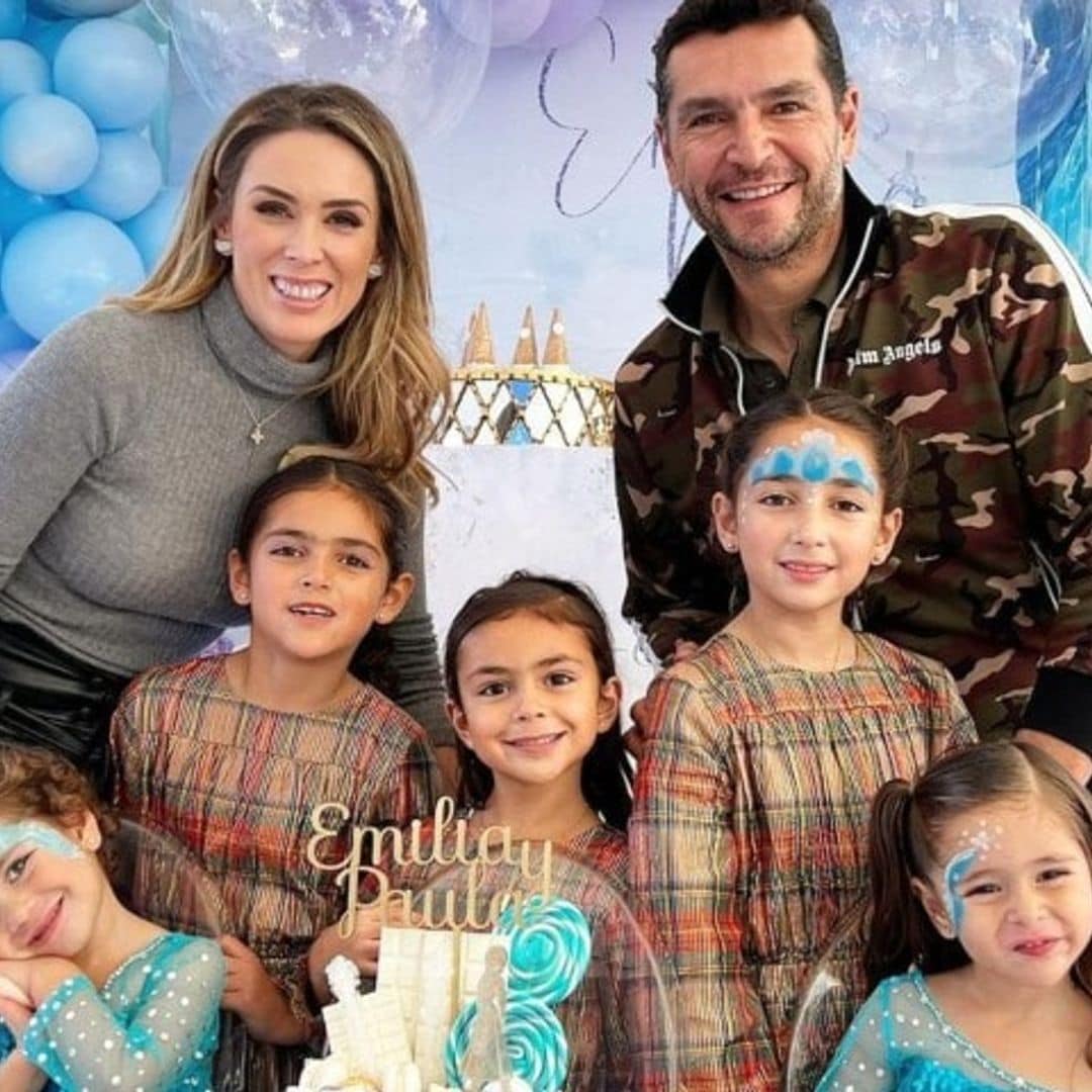 Jacky Bracamontes y Martín Fuentes celebran el cumpleaños de sus mellizas con los mensajes más esepeciales