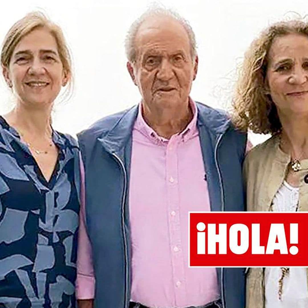 Las claves de la otra foto del Rey Juan Carlos con sus hijas en Abu Dabi