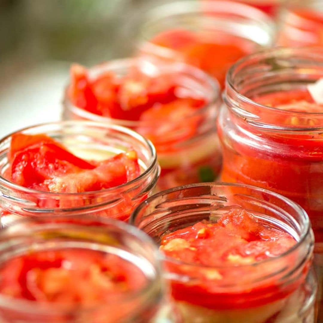 Cómo hacer tomates en conserva paso a paso